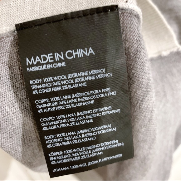 Club Monaco Agnes Back-Block Sweater - Picture 4 of 4